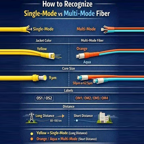 
            
              تفاوت فیبر نوری Single Mode و Multimode؛ کدام نوع برای پروژه مناسب است؟
            
          